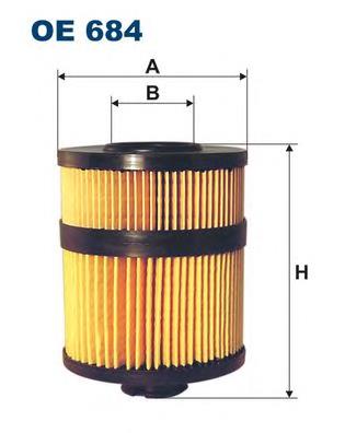 OE684 Filtron filtro de óleo