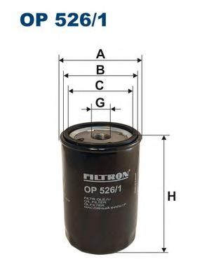 OP5261 Filtron filtro de óleo