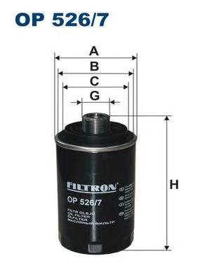 OP5267 Filtron filtro de óleo