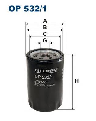 OP5321 Filtron filtro de óleo