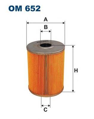 OM652 Filtron filtro de óleo