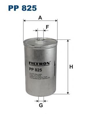 PP825 Filtron filtro de combustível