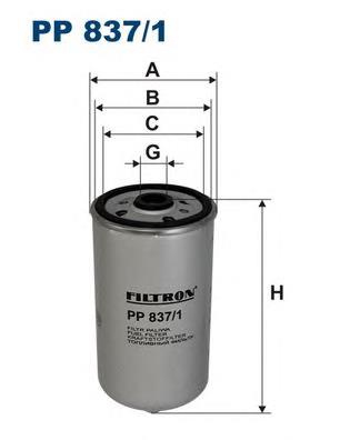 PP8371 Filtron filtro de combustível