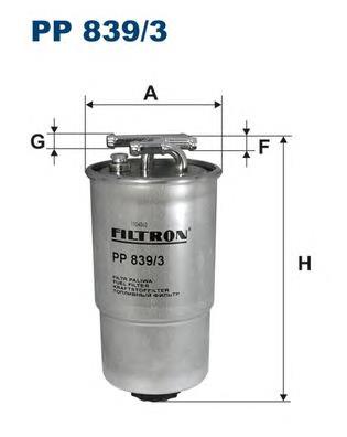 PP8393 Filtron filtro de combustível