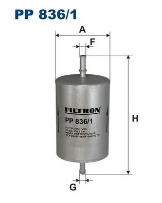 PP8361 Filtron filtro de combustível