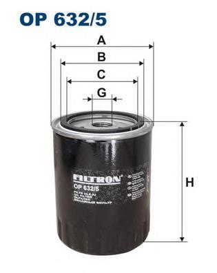 OP6325 Filtron filtro de óleo