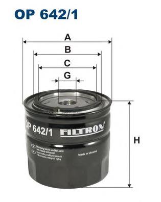 OP6421 Filtron filtro de óleo
