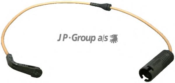 1497300100 JP Group sensor traseiro de desgaste das sapatas do freio