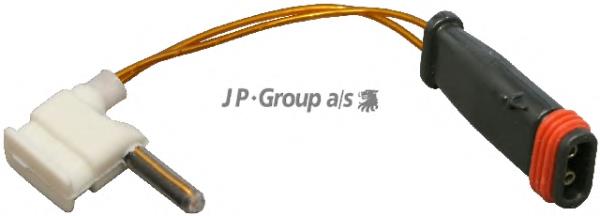 1397300400 JP Group sensor dianteiro esquerdo de desgaste das sapatas do freio