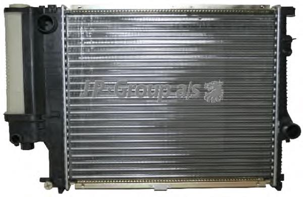1414200300 JP Group radiador de esfriamento de motor