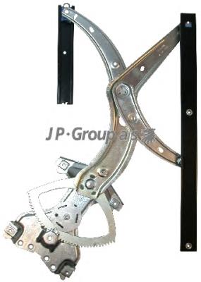 1188101780 JP Group mecanismo de acionamento de vidro da porta dianteira direita