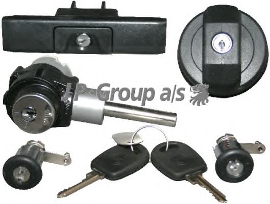 1187501410 JP Group fechadura da porta de encendido com chaves, kit