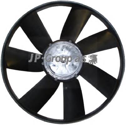 1199100800 JP Group ventilador (roda de aletas do radiador de esfriamento)