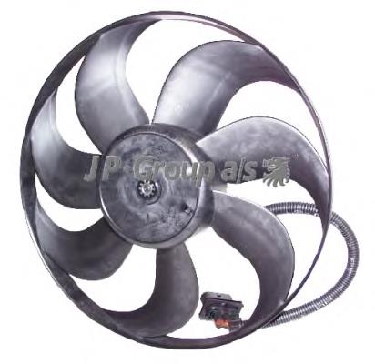 1199101300 JP Group ventilador elétrico de esfriamento montado (motor + roda de aletas)