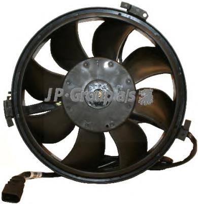 1199105300 JP Group ventilador elétrico de esfriamento montado (motor + roda de aletas)
