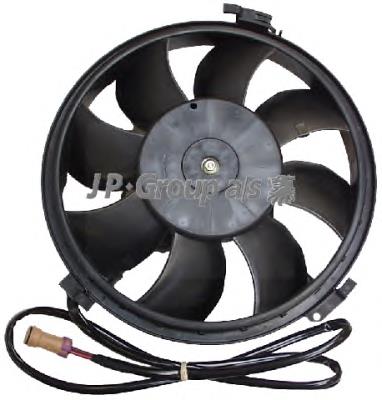 1199104900 JP Group ventilador elétrico de esfriamento montado (motor + roda de aletas)