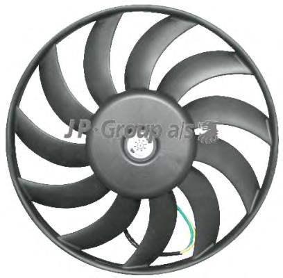 1199102900 JP Group ventilador (roda de aletas do radiador de esfriamento esquerdo)