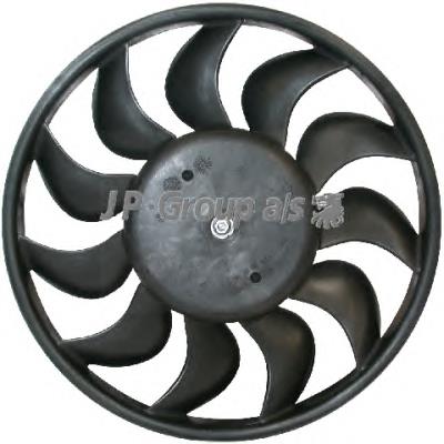 1199104200 JP Group ventilador (roda de aletas do radiador de esfriamento)