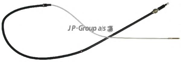 1170303700 JP Group трос ручного тормоза задний правый/левый