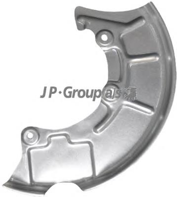 1164200780 JP Group proteção do freio de disco dianteiro direito