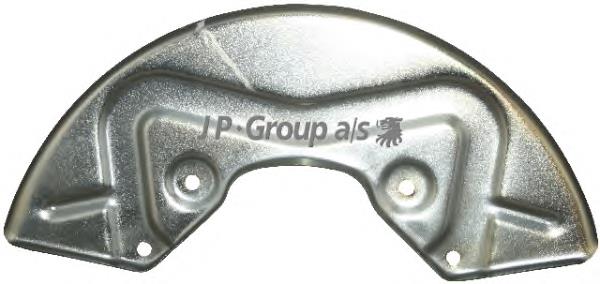 Proteção do freio de disco dianteiro 1164200500 JP Group