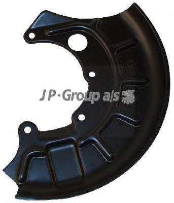 Proteção do freio de disco dianteiro direito 1164200280 JP Group