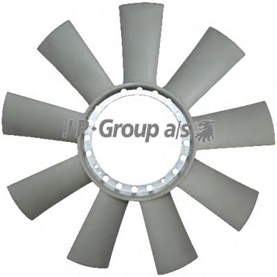 1314900900 JP Group ventilador (roda de aletas do radiador de esfriamento)