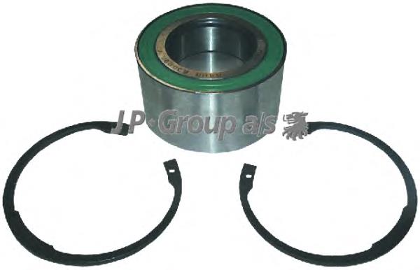 1241300210 JP Group rolamento de cubo dianteiro