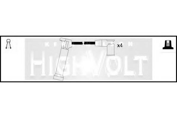 Высоковольтные провода OEF485 Standard