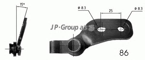 3681200500 JP Group Амортизатор крышки багажника