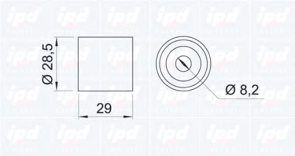 Compre V201611 Sato Tech Rolo parasita da correia do mecanismo de distribuição de gás