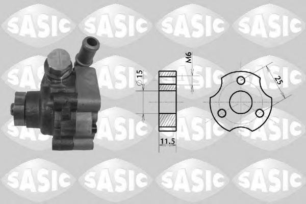 7076063 Sasic bomba da direção hidrâulica assistida