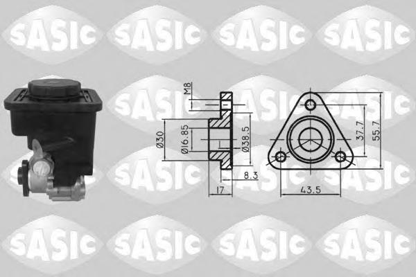 7076050 Sasic bomba da direção hidrâulica assistida