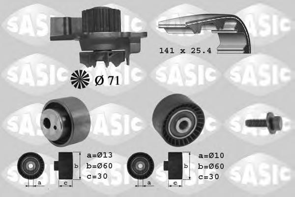 ГРМ ремни, комплект Sasic 3900012 цена, от 84.37 USD