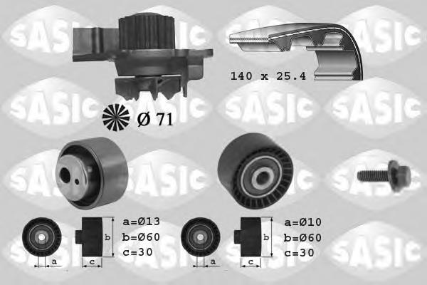 Комплект ГРМ 3900010 Sasic