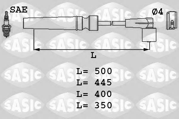 9286003 Sasic fios de alta voltagem, kit