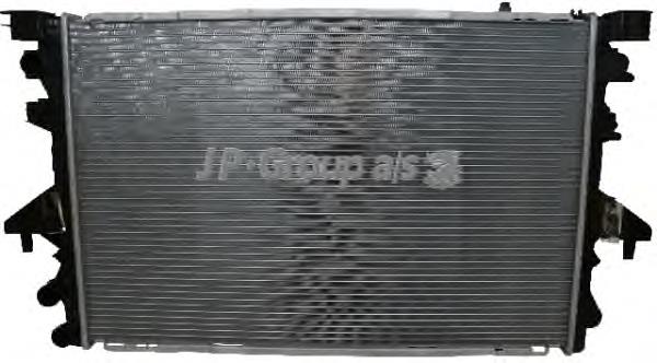 1114207700 JP Group radiador de esfriamento de motor
