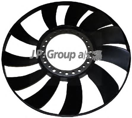 1114900100 JP Group ventilador (roda de aletas do radiador de esfriamento)