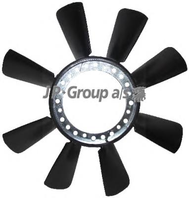 1114900300 JP Group ventilador (roda de aletas do radiador de esfriamento)