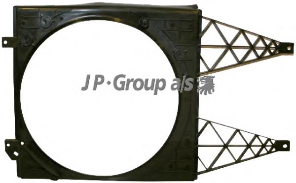 1115000800 JP Group difusor do radiador de aparelho de ar condicionado