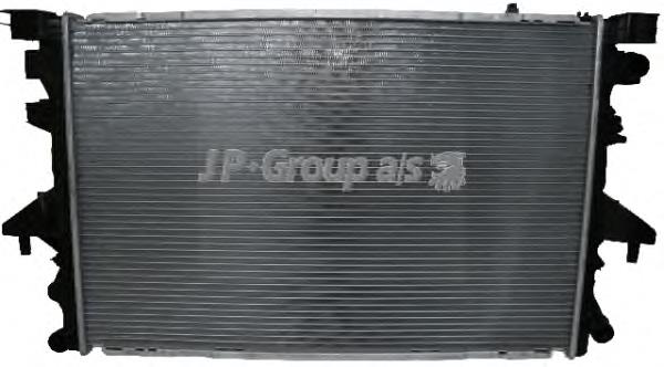 1114207600 JP Group radiador de esfriamento de motor