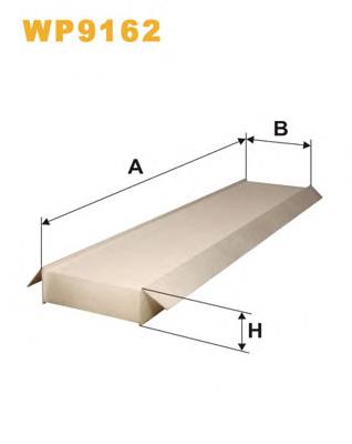 Filtro de salão Jaguar X-type CF1
