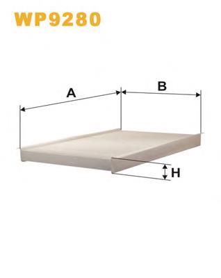 Filtro de salão Fiat Siena 178