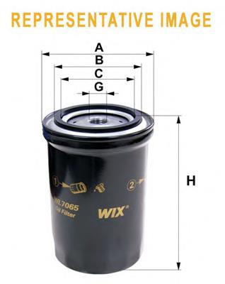 WL7065 WIX масляный фильтр