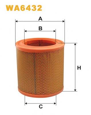 Фильтр воздушный Mann-Filter C1465
