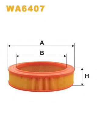 Элемент воздушного фильтра WIX WA6407 цена, от 8.29 USD