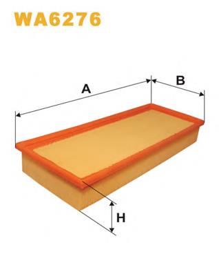 Воздушный фильтр WA6276 WIX