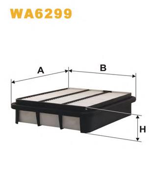 Фильтр воздушный WIX WA6299