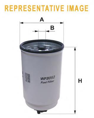 WF8052 WIX filtro de combustível