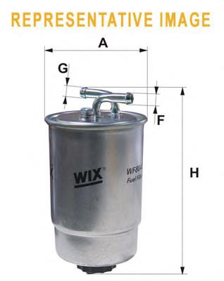 WF8044 WIX filtro de combustível
